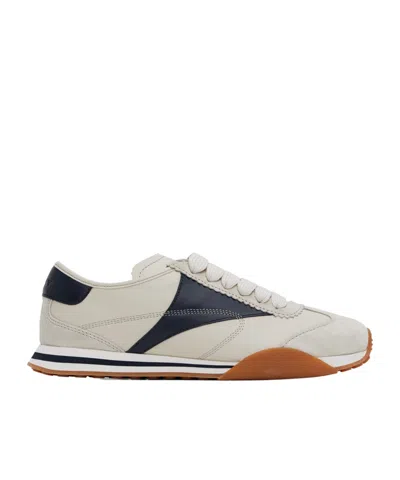 Bally Lace-up Low-cut Casual Sneakers In Nude