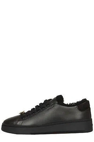 Pre-owned Bally Lace-up Low-top Sneakers In Black