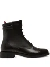 Bally Lace-up Padded-collar Boots