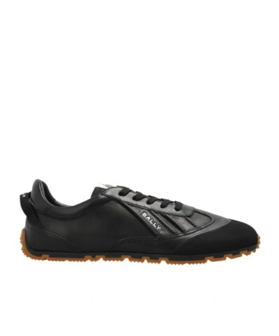Bally Lace Up Sneakers In Black