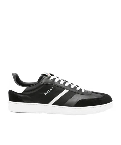 BALLY RAISE LEATHER SNEAKERS
