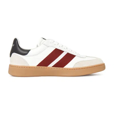 Bally Lace-up Sneakers In White
