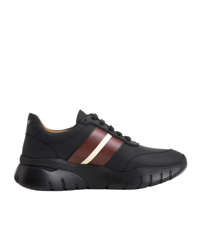 Bally Laced Sneakers In Black