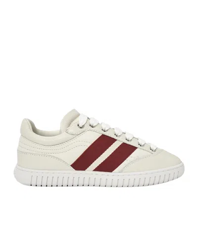 Bally Laced Sneakers In White