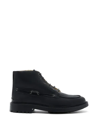 Bally Lace-up Boots In Black