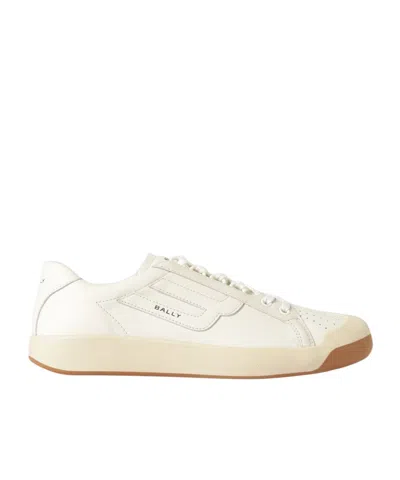 Bally Lace-up Low-top Casual Shoes In White