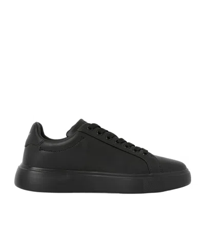Bally Lace-up Round-toe Casual Shoes In Black