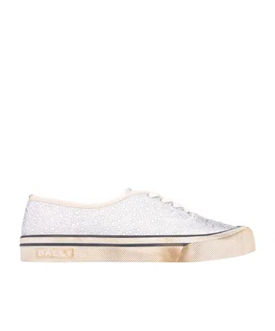 Bally Lacing Low-cut Skate Shoes In White