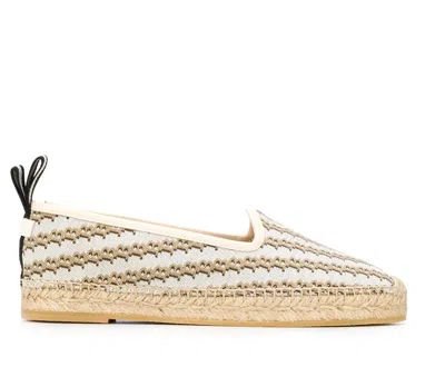 Bally Ladies Eddhie Monogram-print Flat Espadrilles In Brown