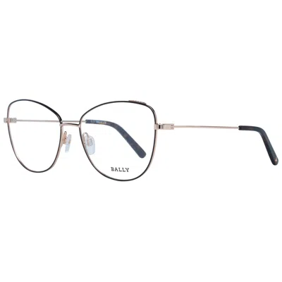 Bally Black Women Optical Frames In Gold
