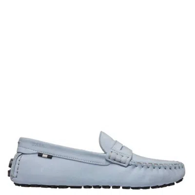 Bally Lamby Calf Nubuk Driving Shoes In Multi