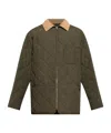 Bally Diamond-quilted Jacket In Green