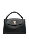 Bally Small Layka Leather Tote Bag In Black