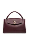 Bally Layka Leather Tote Bag In Brown