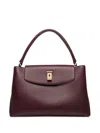 Bally Layka Leather Tote Bag In Red