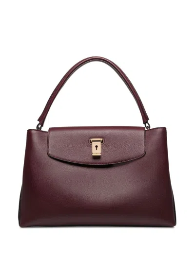 BALLY LAYKA LEATHER TOTE BAG