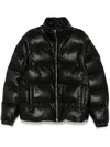 Bally Leather 2-in-1 Padded Jacket In Black