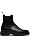 Bally Man Ankle Boots Black Size 9 Calfskin In Black