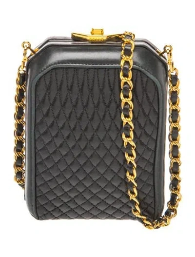 Pre-owned Bally Leather Backpack In Black