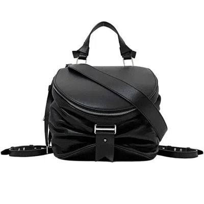 Pre-owned Bally Leather Backpack () In Black