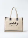 Bally Shoulder Bags With Rectangular Shape And Dual Handles In Ivory