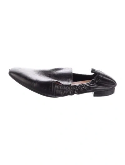 Pre-owned Bally Leather Ballet Flats In Gray