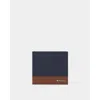 Bally Essential Bi-fold Wallet In Blue