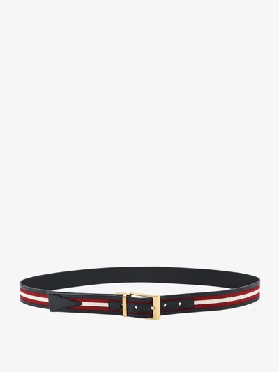 Bally Leather Belt In Black