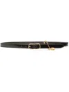 Bally Leather Belt In Black
