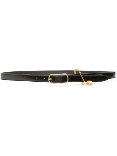 Bally Leather Belt In Black