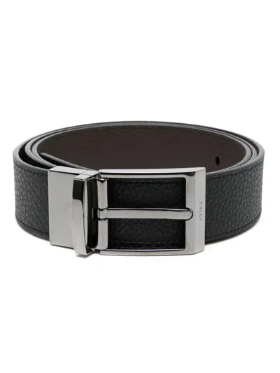 Bally Leather Belt In Black