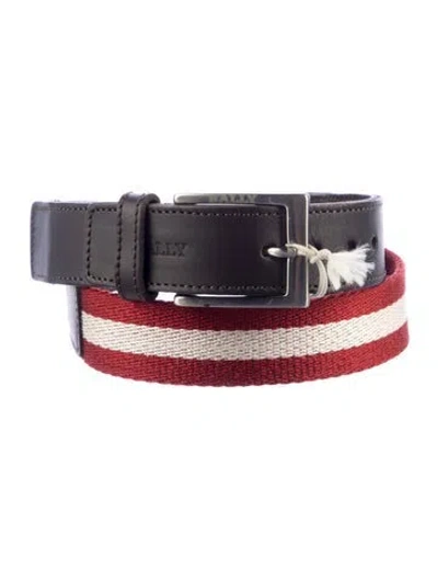 Pre-owned Bally Leather Belt In Brown