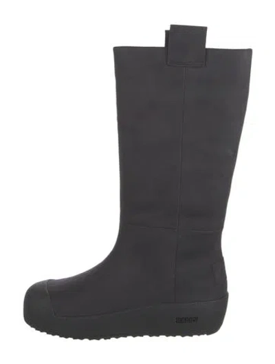 Pre-owned Bally Leather Boots In Black