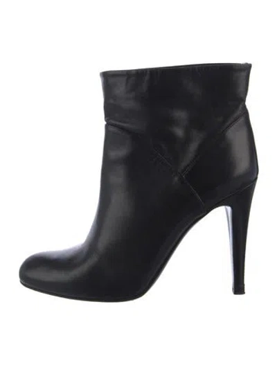 Pre-owned Bally Leather Boots In Black