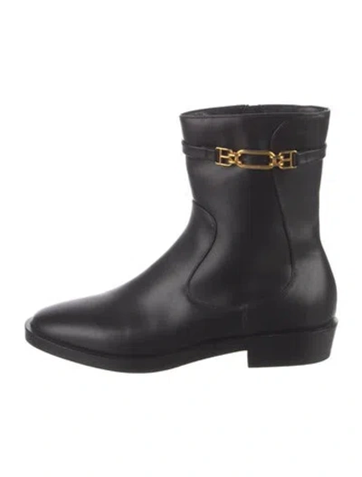 Pre-owned Bally Leather Boots In Black