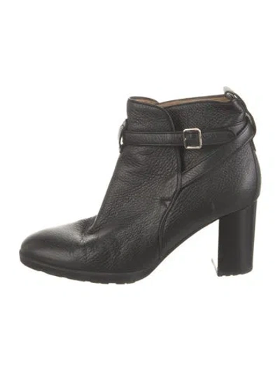 Pre-owned Bally Leather Boots In Black