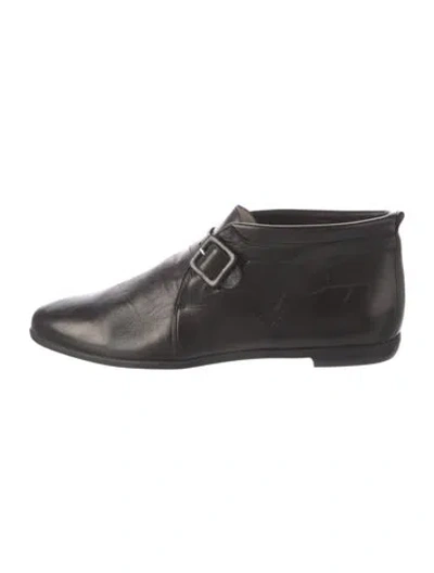 Pre-owned Bally Leather Boots In Black