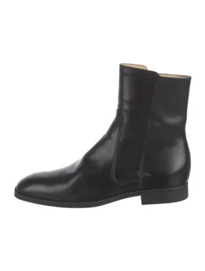 Pre-owned Bally Leather Boots In Black