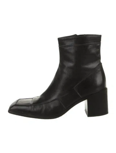 Pre-owned Bally Leather Boots In Black
