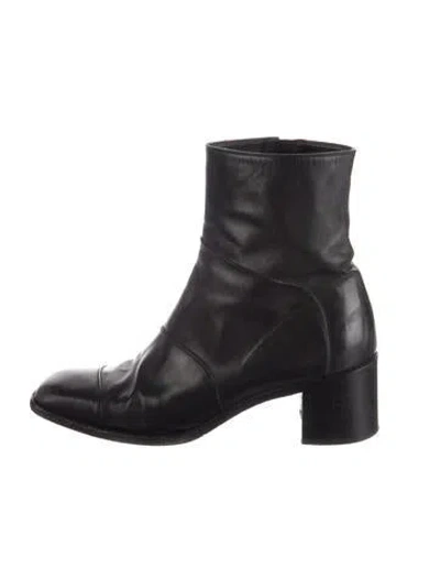 Pre-owned Bally Leather Boots In Black