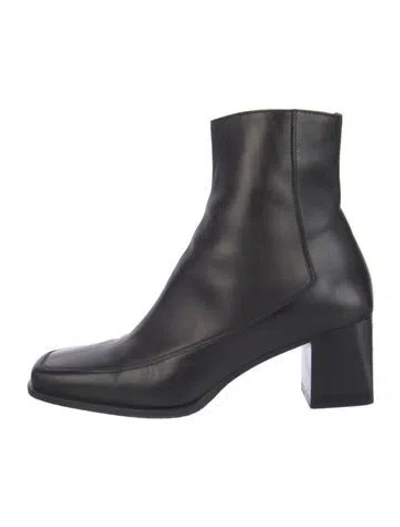 Pre-owned Bally Leather Boots In Black