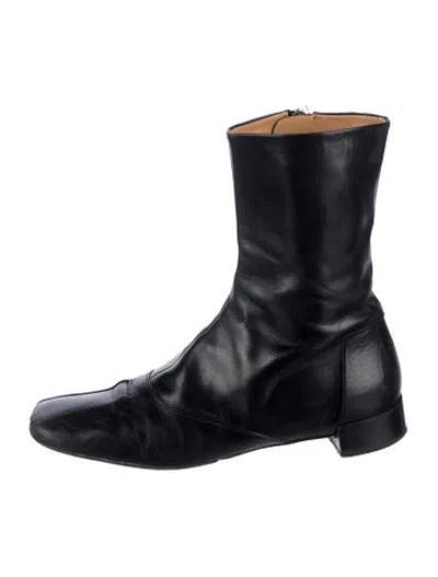 Pre-owned Bally Leather Boots In Black
