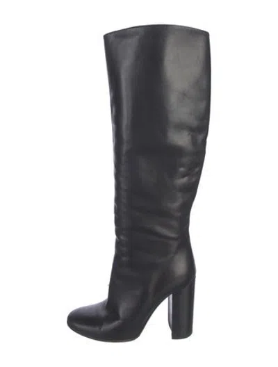 Pre-owned Bally Leather Boots In Black