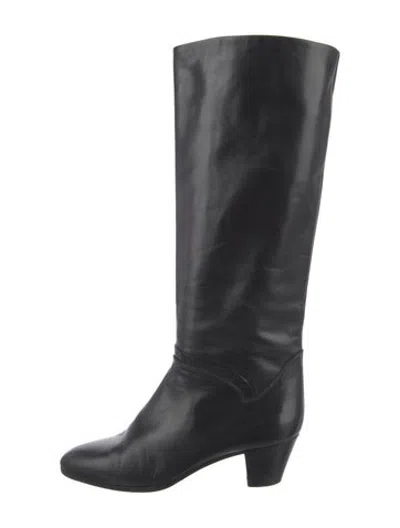 Pre-owned Bally Leather Boots In Black
