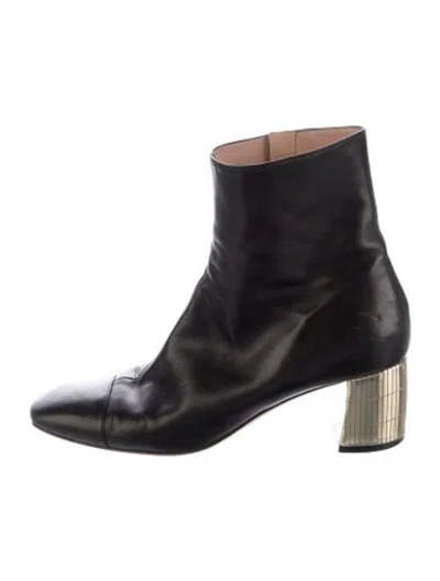 Pre-owned Bally Leather Boots In Blue