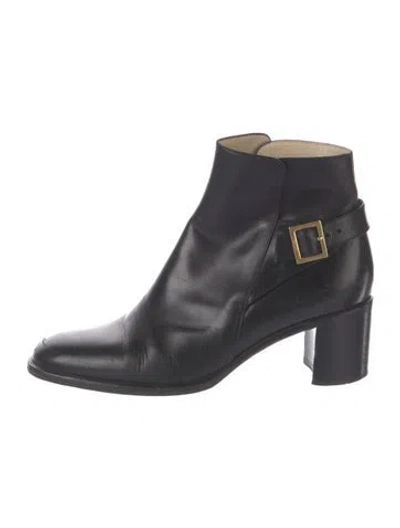 Pre-owned Bally Leather Boots In Blue