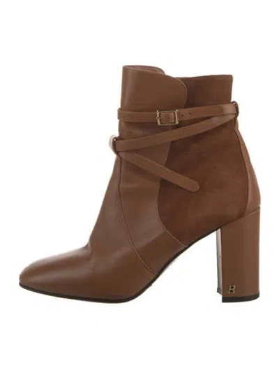 Pre-owned Bally Leather Boots In Brown