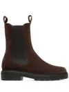 Bally Leather Boots In Brown
