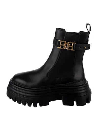 Pre-owned Bally Leather Boots W/ Tags In Black