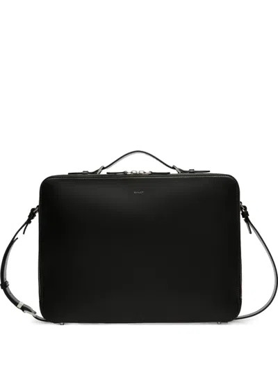 Bally Leather Briefcase In ブラック